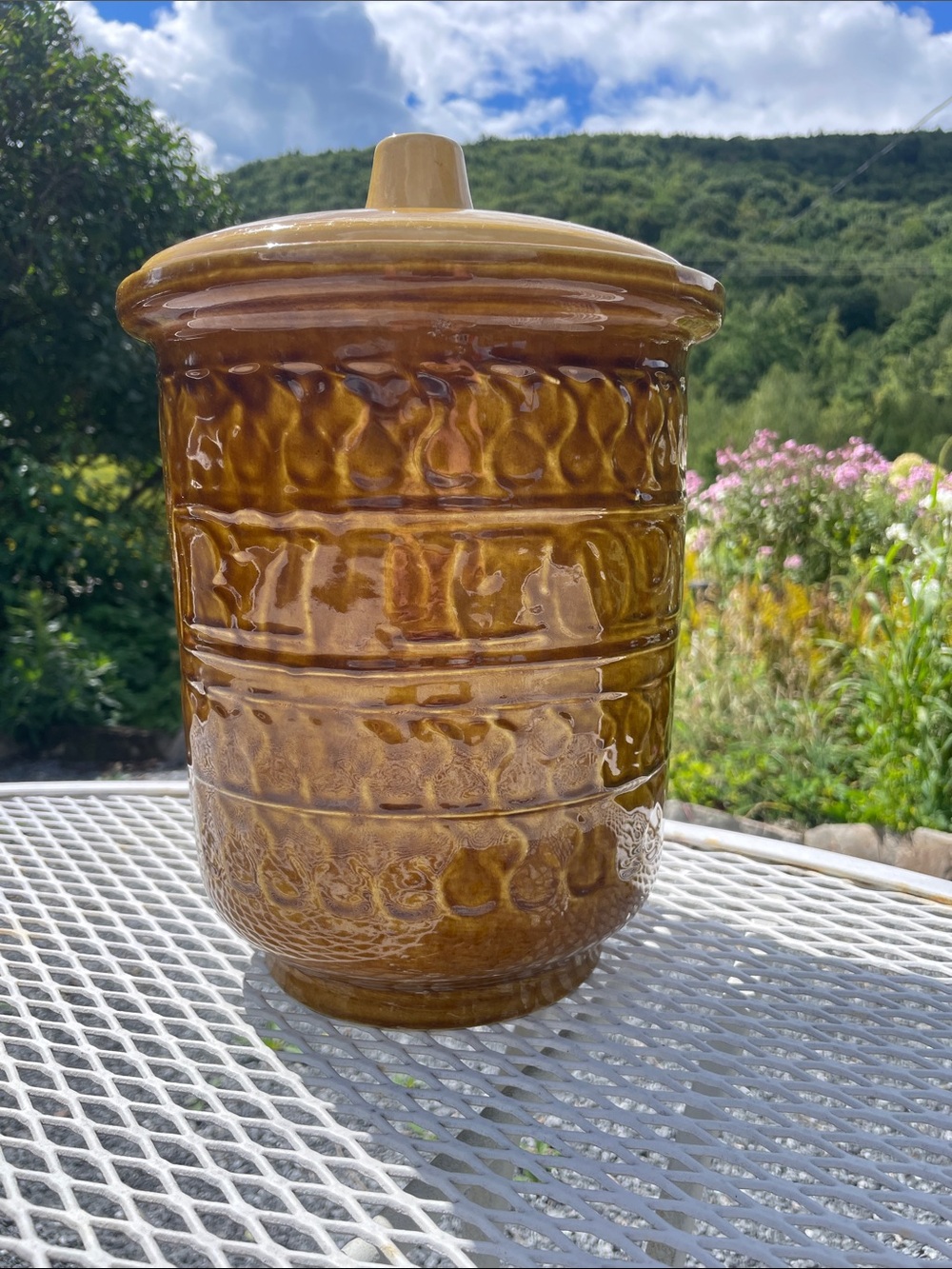 Vintage Rumtopf Pot by Jasba